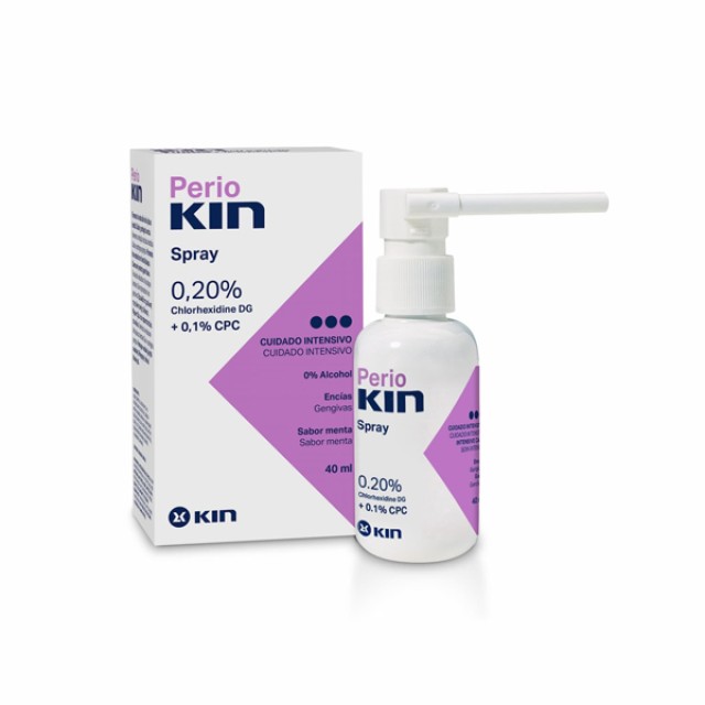 Kin PerioKin Spray Σπρέι για Περιοδοντική & γύρω από Εμφυτεύματα Χρήση, 40ml