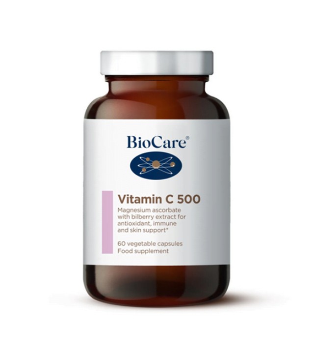 BioCare Vitamin C 500mg για Ενίσχυση του Ανοσοποιητικού Συστήματος 60 &hellip;