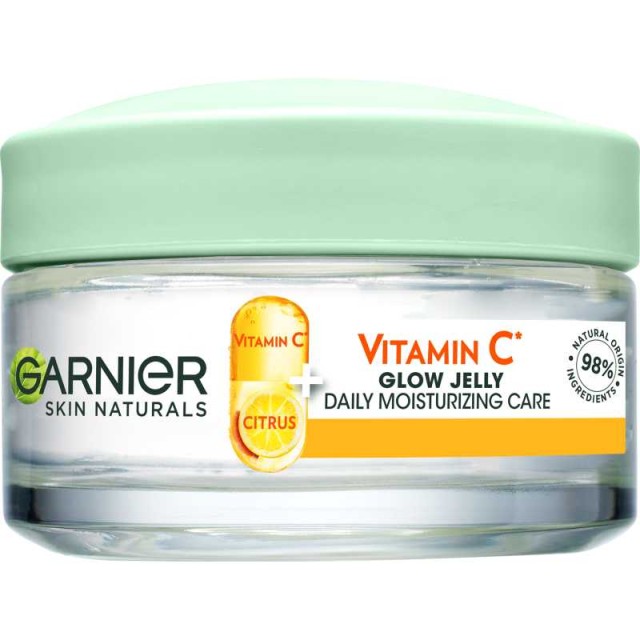 Garnier SkinActive Ενυδατική Κρέμα Gel Προσώπου με Βιταμίνη C για Λαμπερή Επιδερμίδα 50ml