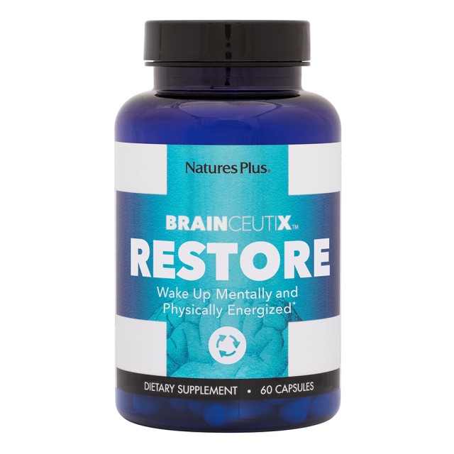 Natures Plus Brainceutix Restore Φόρμουλα Ύπνου 60 Κάψουλες Natures Plus Brainceutix Restore Φόρμουλα Ύπνου 60 Κάψουλες