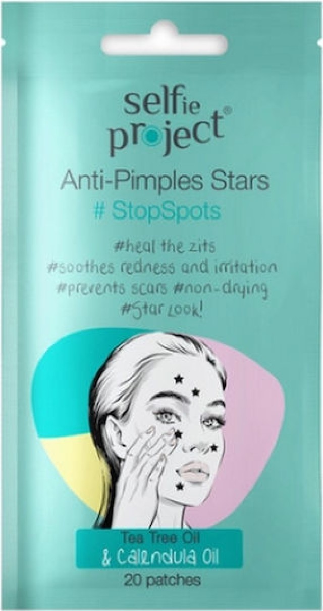 Selfie Project Anti-Pimple Stars Stop Spots σε Σχήμα Αστέρι για την Ακ …