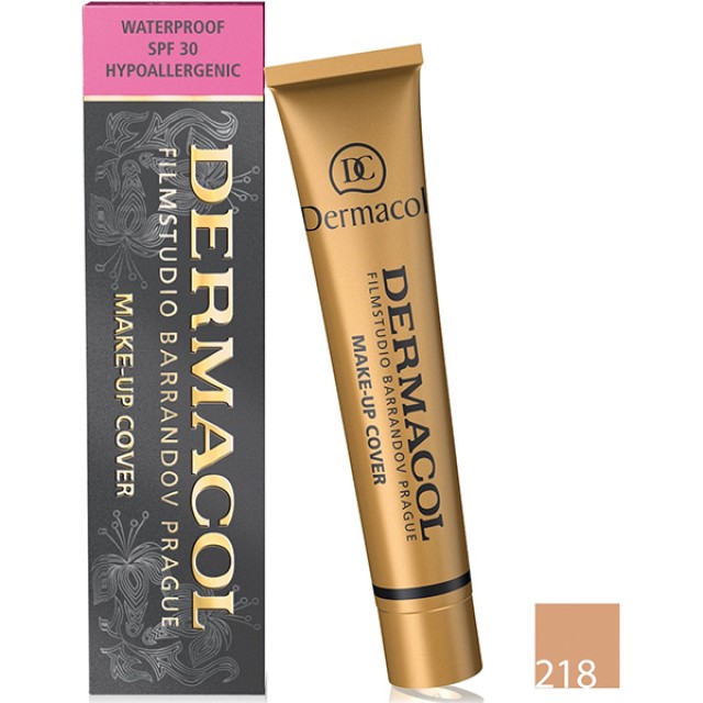 DERMACOL Make-up Cover Waterproof SPF30 Hypoallergenic  218   30gr