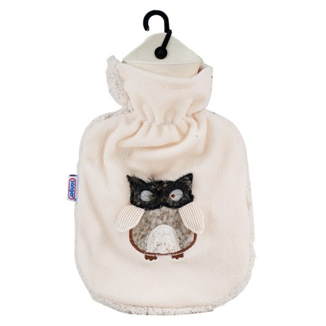 Sanger Θερμοφόρα Νερού Κουκουβάγια Παιδική Εκρού Με Fleece Κάλυμμα 0,8 … Sanger Θερμοφόρα Νερού Κουκουβάγια Παιδική Εκρού Με Fleece Κάλυμμα 0,8 …