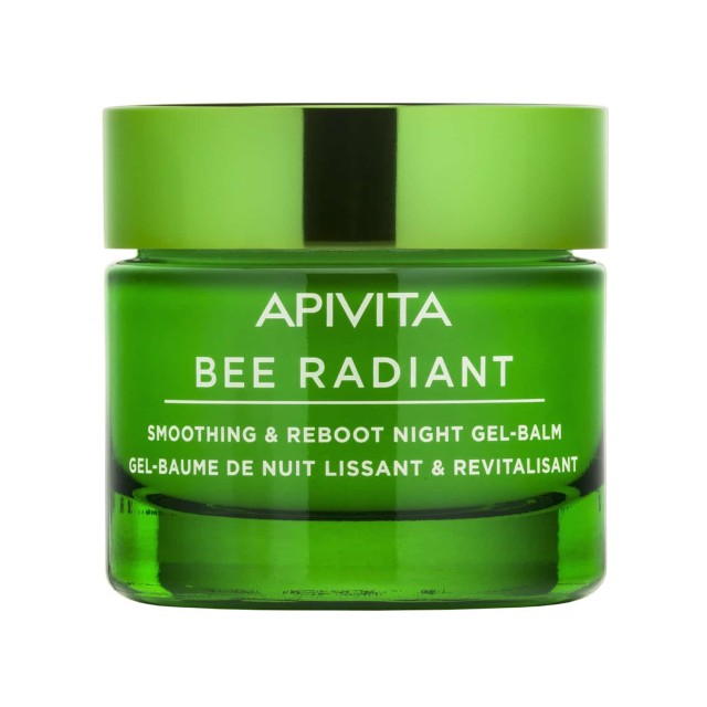 Apivita Bee Radiant Gel Balm Νύχτας για Λείανση & Αναζωογόνηση 50ml