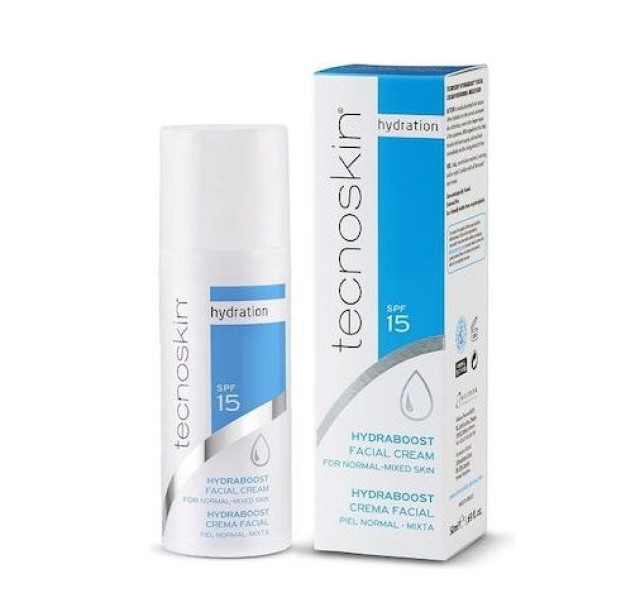 Tecnoskin Hydraboost SPF15 Ενυδατική Κρέμα Προσώπου για Κανονικές - Μι … Tecnoskin Hydraboost SPF15 Ενυδατική Κρέμα Προσώπου για Κανονικές - Μι …