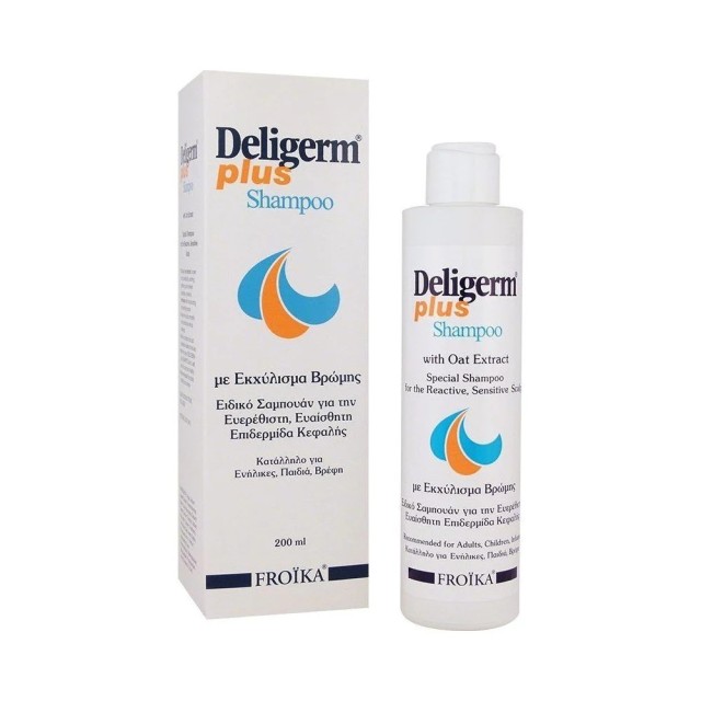 Froika Deligerm Plus Καταπραϋντικό Shampoo  Βρώμης 200ml