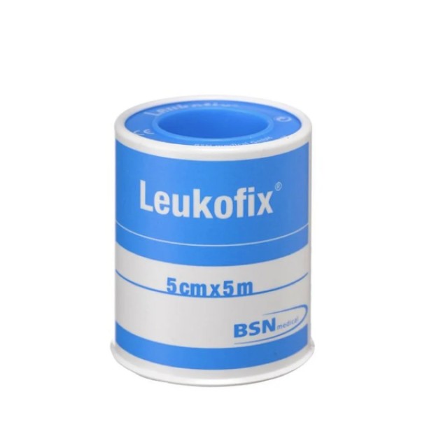 Leukoplast Leukofix Αυτοκόλλητη Eπιδεσμική Tαινία 5cm x 5m Leukoplast Leukofix Αυτοκόλλητη Eπιδεσμική Tαινία 5cm x 5m