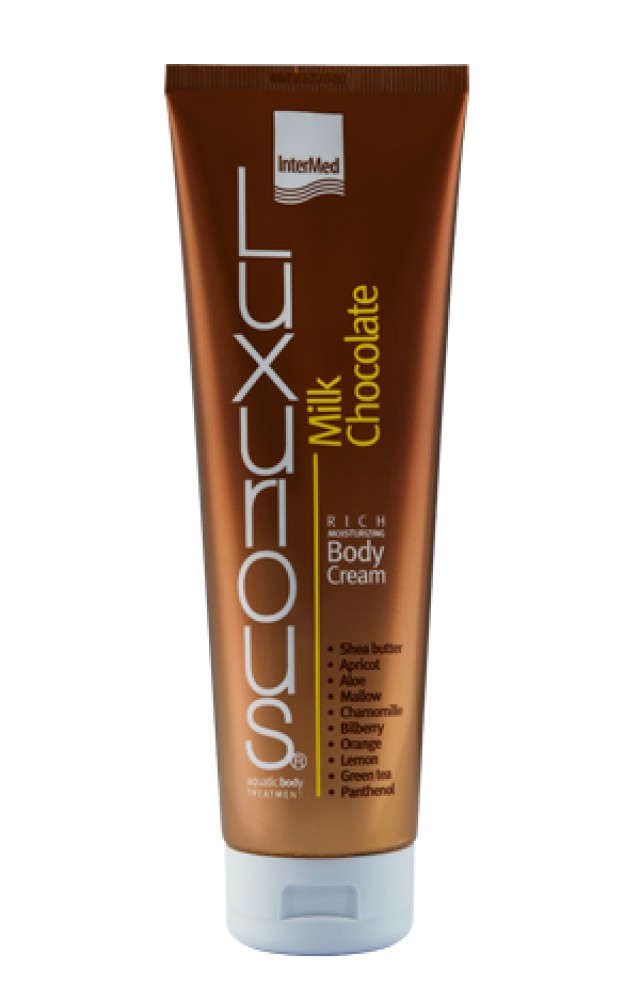 Intermed Luxurious Moisturizing Body Cream Milk Chocolate Ενυδατική Κρ …