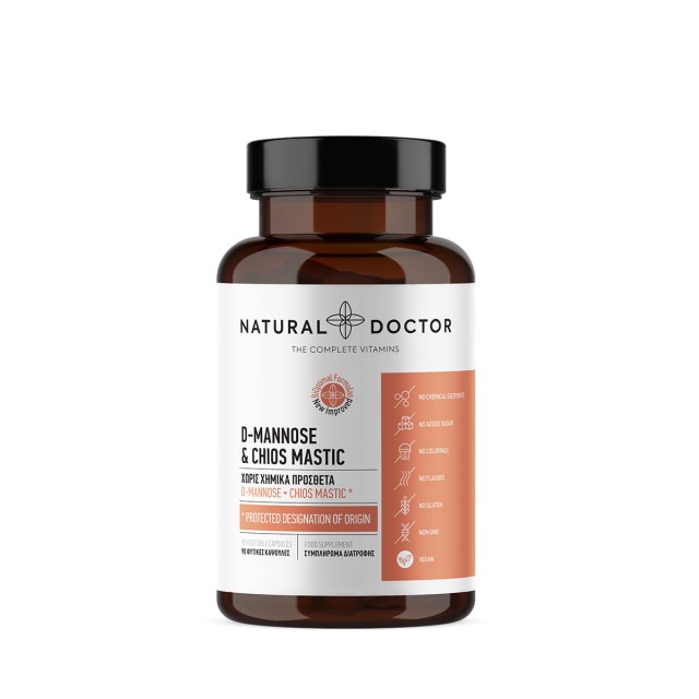 Natural Doctor D-Mannose & Chios Mastic Συμπλήρωμα Διατροφής για Υγιές …