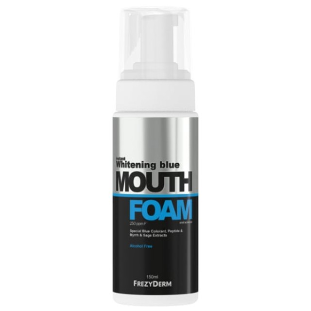 Frezyderm Whitening Blue MouthFoam Αφρός - Στοματικό Διάλυμα για Δυσχρ &hellip;