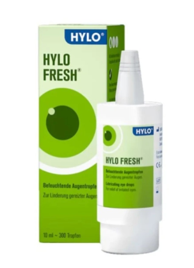 Ursapharm Hylo Fresh Οφθαλμικές Σταγόνες με Υαλουρονικό Οξύ για Κουρασ &hellip;