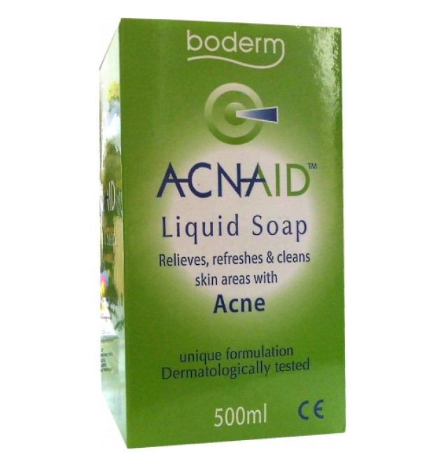 Boderm Acnaid™ Liquid Soap Υγρό Καθαρισμού για την Ακνεϊκή Επιδερμίδα 500ml
