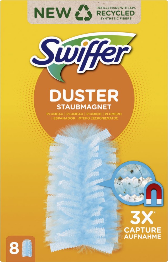 Swiffer Duster Ανταλλακτικά Πανάκια Ξεσκονίσματος 8 Τεμάχια