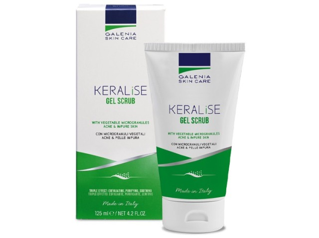 Galenia Skin Care Keralise Gel Scrub Προσώπου & Σώματος για Λιπαρή & μ &hellip;