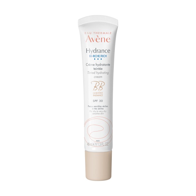Avene Hydrance BB Riche Cream SPF30 Ενυδατική Κρέμα Προσώπου με Χρώμα …