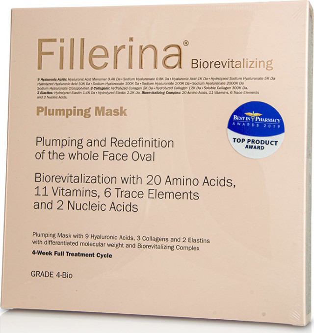 Labo Fillerina Biorevitalizing Plumping Mask Βαθμός 4 Μάσκα Αναπλήρωση …