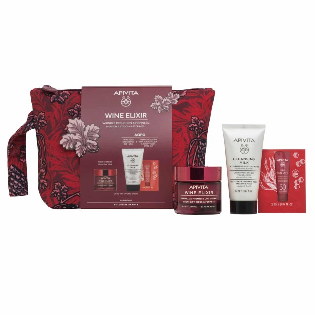 Apivita PROMO Wine Elixir Rich Texture Μείωση Ρυτίδων & Σύσφιξη με Κρέ &hellip;
