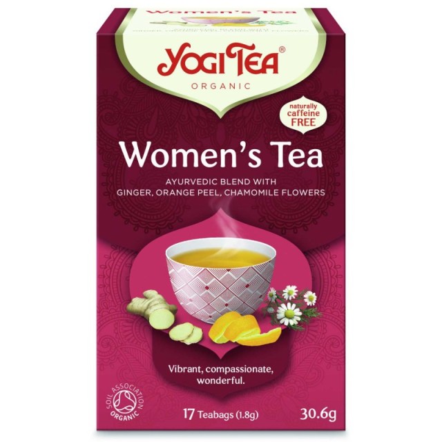 Yogi Tea Womens Tea για το Προεμμηνορρυσιακό Σύνδρομο & την Εμμηνόπαυσ …