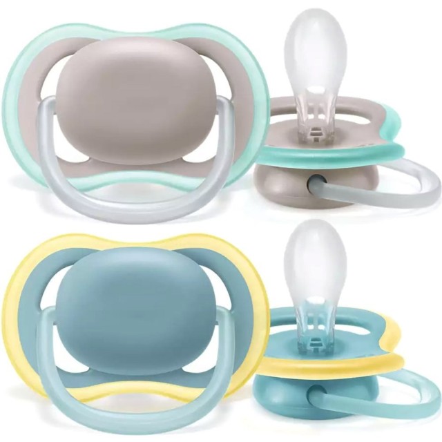 Avent Philips Ultra Air Ορθοδοντική Πιπίλα Σιλικόνης 18m+ Αγόρι Μπλε - …