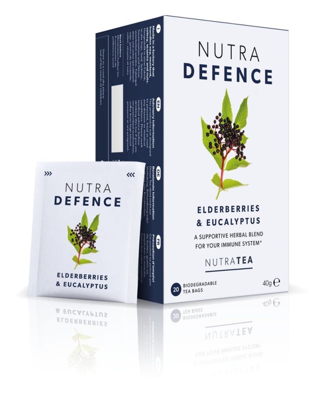 Nutra Tea Defence - Elderberries & Eucalyptus Ανοσοποιητικό Σύστημα - &hellip;