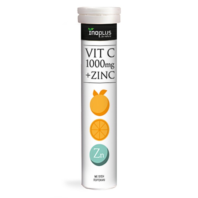 Inoplus Vitamin C 1000 & Zinc για Τόνωση του Ανοσοποιητικού Συστήματος &hellip;