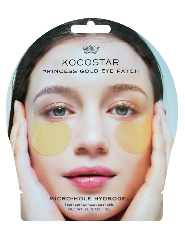 Kocostar Princess Gold Eye Patch Eπιθέματα Υδρογέλης για Εντατική Ενυδ &hellip;