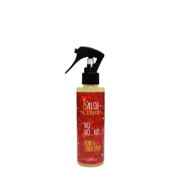 Aloe Colors  Ho Ho Ho Home & Linen Spray Αρωματικό Spray για το Σπίτι & Υφάσματα με Άρωμα Μελομακάρονο 150ml