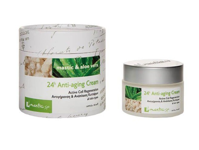 Mastic Spa Aloe Anti Aging Cream 24ωρη Κρέμα Προσώπου για Αντιγήρανση …