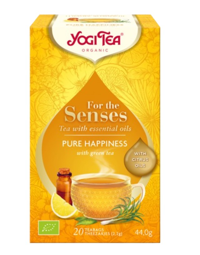 Yogi Tea For the Senses Pure Happiness Απόλυτη Ευτυχία για Στιγμές Προ …