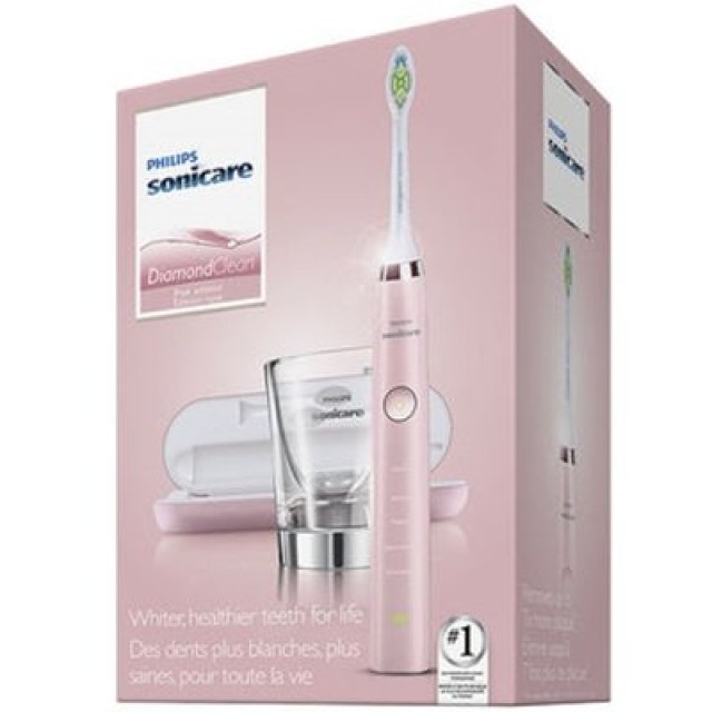 Philips Sonicare DiamondClean Pink Edition [HX9362/67] Ηλεκτρική Οδοντόβουρτσα με ΔΩΡΟ Θήκη Ταξιδίου 1 Τεμάχιο