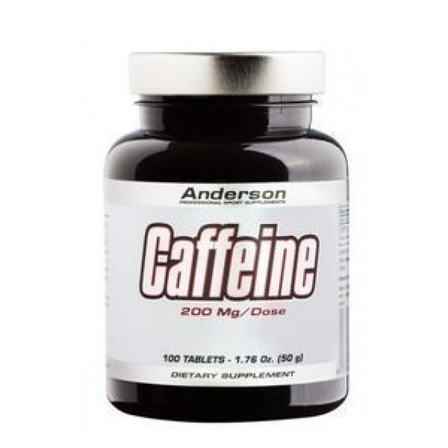 Anderson Caffeine 200mg 100 ταμπλέτες