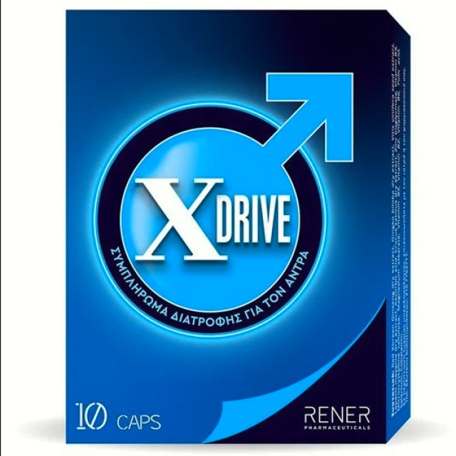 Rener XDrive Συμπλήρωμα Διατροφής για τoν Άνδρα 10 Κάψουλες