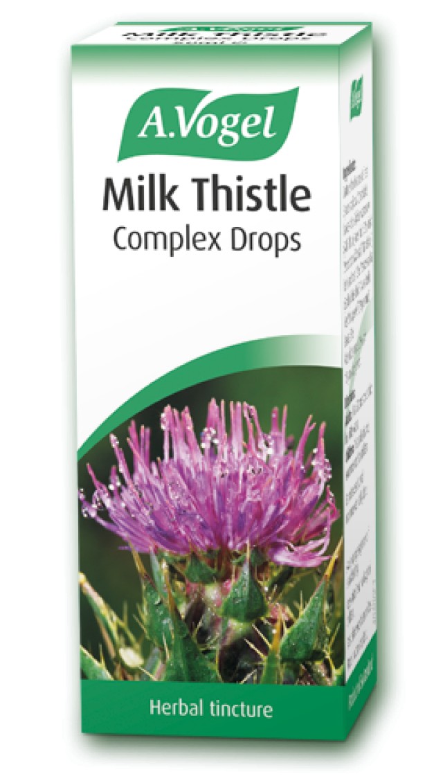 A.Vogel για Αποτοξίνωση του Ήπατος Milk Thistle Complex Drops Φυτικό Σ …