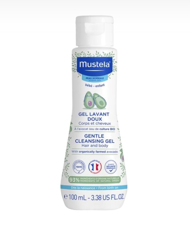 Mustela Gentle Cleansing Gel Βρεφικό Τζελ Καθαρισμού για Σώμα και Μαλλ …