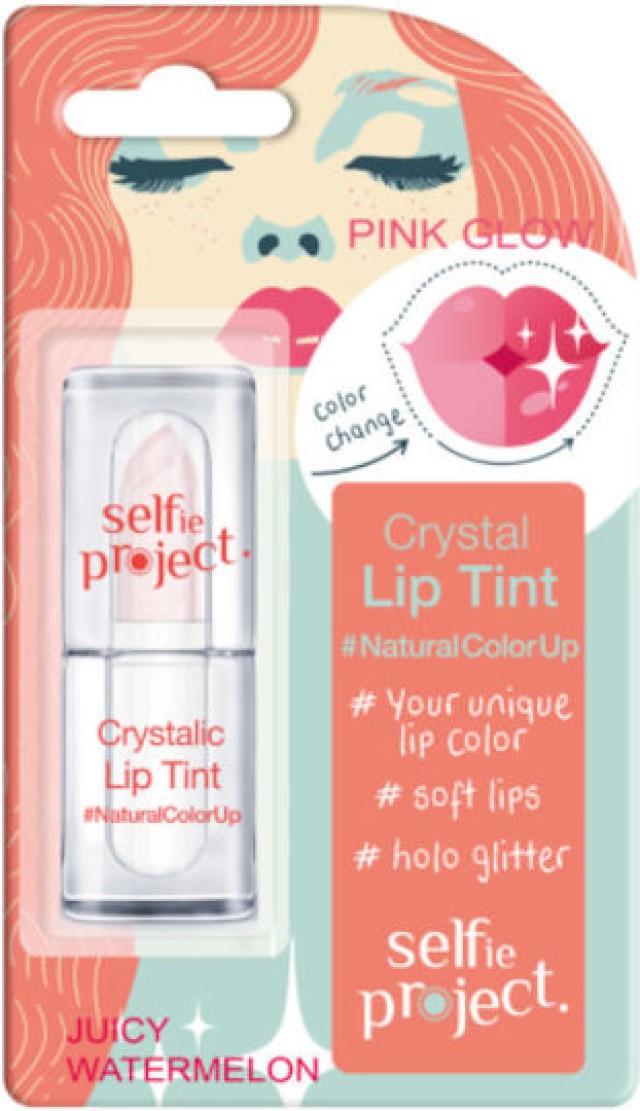 Selfie Project Crystal Lip Tint Ενυδατικό Lip Balm Natural ColorUp για …