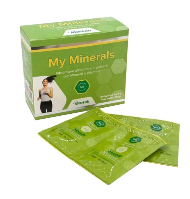 Meetab My Minerals Συμπλήρωμα Διατροφής υπό Μορφή Σκόνης με Βιταμίνες &hellip;
