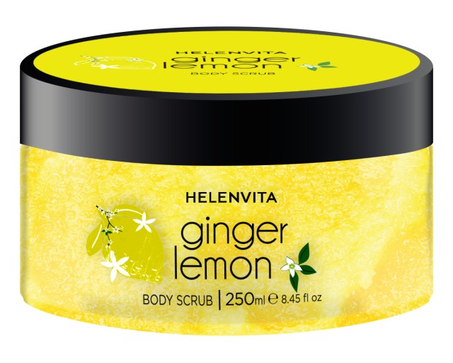 Helenvita Body Scrub Ginger Lemon Scrub Σώματος με Άρωμα Λεμονιού & Τζ … Helenvita Body Scrub Ginger Lemon Scrub Σώματος με Άρωμα Λεμονιού & Τζ …