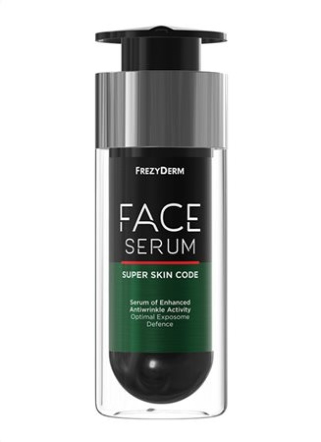 Frezyderm Face Serum Super Skin Code Ορός Ενισχυμένης Αντιρυτιδικής Δράσης με 25 Ενεργά Συστατικά 30ml