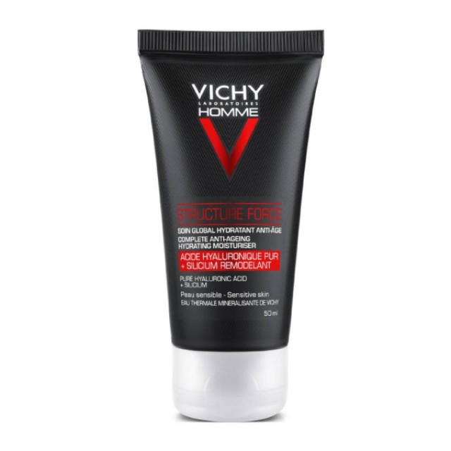 Vichy Homme Structure Force Αντιγηραντική Κρέμα Προσώπου για Άνδρες 50 &hellip;