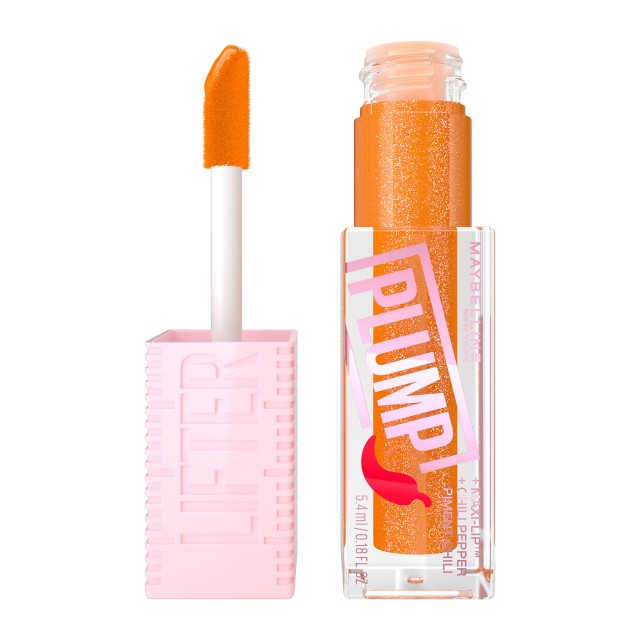 Maybelline Lip Gloss 008 Hot Honey Lifter Plumping Υγρό Κραγιόν Κίτριν &hellip;