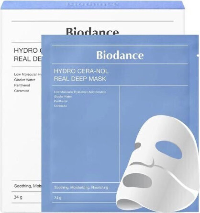 Biodance Hydro Cera Nol Real Deep Mask Υφασμάτινη Μάσκα Προσώπου για Ε … Biodance Hydro Cera Nol Real Deep Mask Υφασμάτινη Μάσκα Προσώπου για Ε …