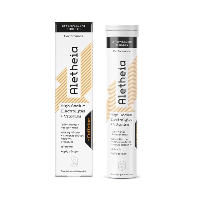 Vican Aletheia High Sodium Electrolytes + Vitamins + Caffeine Ηλεκτρολ …