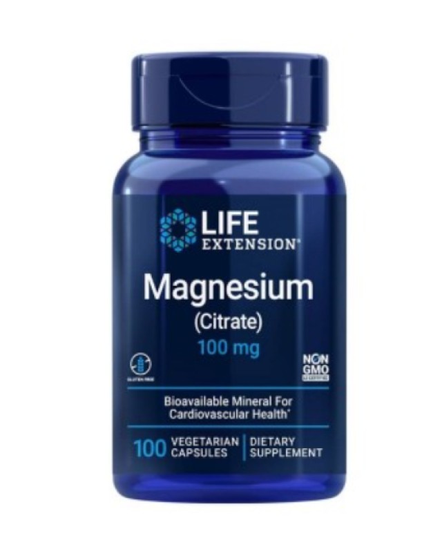Life Extension Megnesium Citrate 100mg Συμπλήρωμα με Κιτρικό Μαγνήσιο …