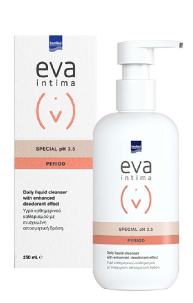 Intermed Eva Intima Wash Special PH3.5 Period Υγρό Καθαρισμού Ευαίσθητ …