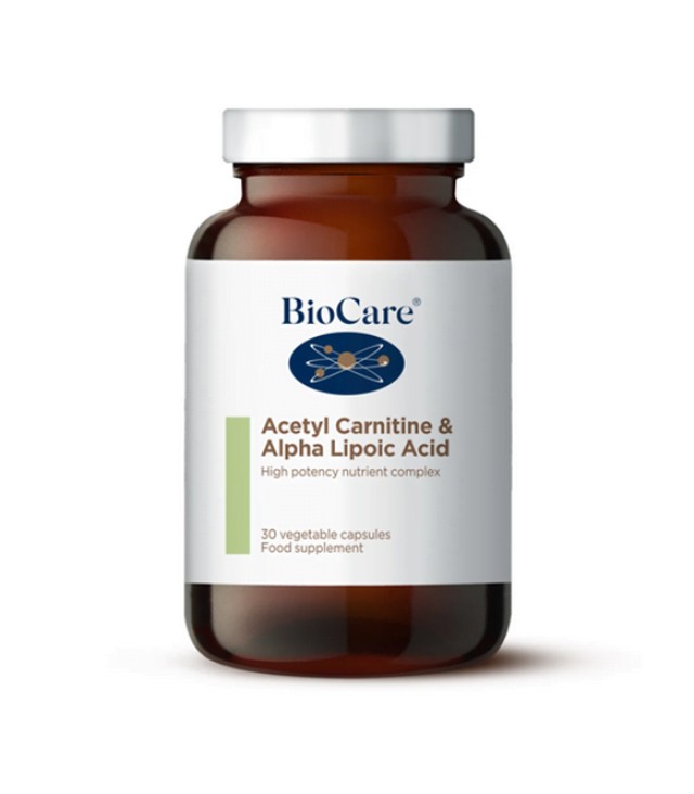 BioCare Acetyl Carnitine & Alpha Lipoic Acid με Αντιοξειδωτική Προστασ &hellip;