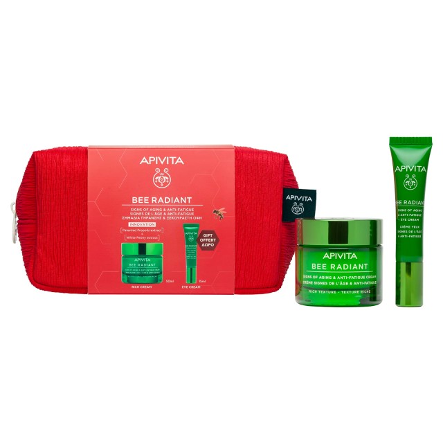 Apivita PROMO Bee Radiant Rich Κρέμα για Σημάδια Γήρανσης & Ξεκούραστη &hellip;