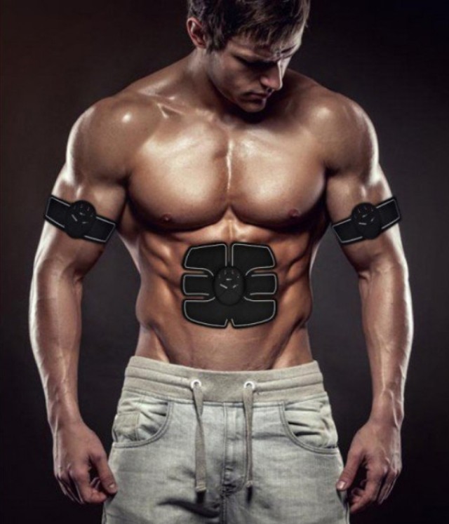 OEM EMS Smart Fitness Gel Pads Συσκευή Εκγύμνασης Σώματος