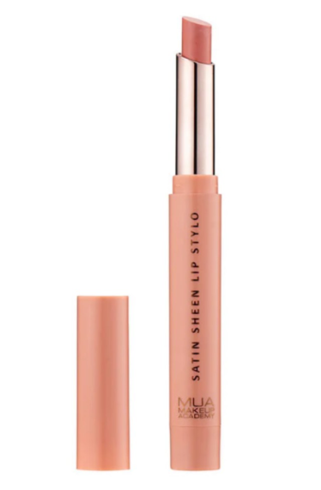 MUA Satin Sheen Lip Stylo Super Nude Ανοιχτό Μπεζ 1.5gr