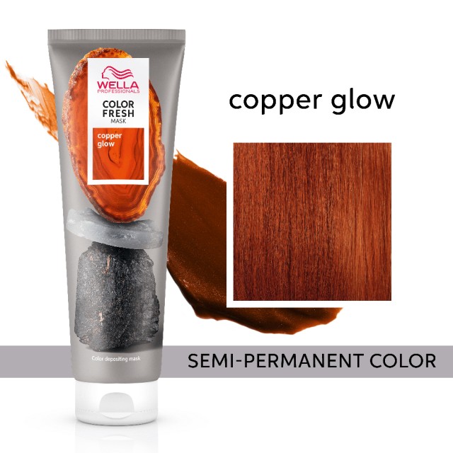 Wella Color Fresh Mask Μάσκα Μαλλιών Mask Copper για Ημιμόνιμο Χρώμα 1 … Wella Color Fresh Mask Μάσκα Μαλλιών Mask Copper για Ημιμόνιμο Χρώμα 1 …
