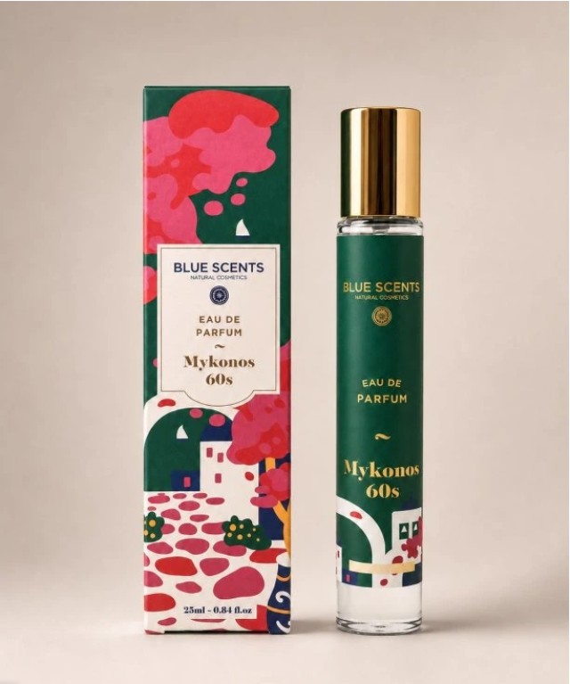 Blue Scents Mykonos 60s Eau De Parfum Γυναικείο Άρωμα, 25ml Blue Scents Mykonos 60s Eau De Parfum Γυναικείο Άρωμα, 25ml